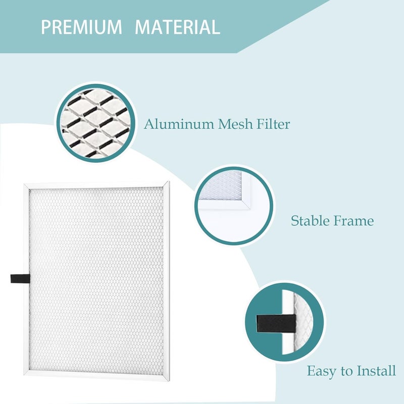 DAODEFUL Storm LGR Extreme MERV-8 Filter for ALORAIR Commercial Dehumidifiers 12.2"x 9.9" x 0.4", Used for Whole Home, Basement - 4 Pack - Image 3